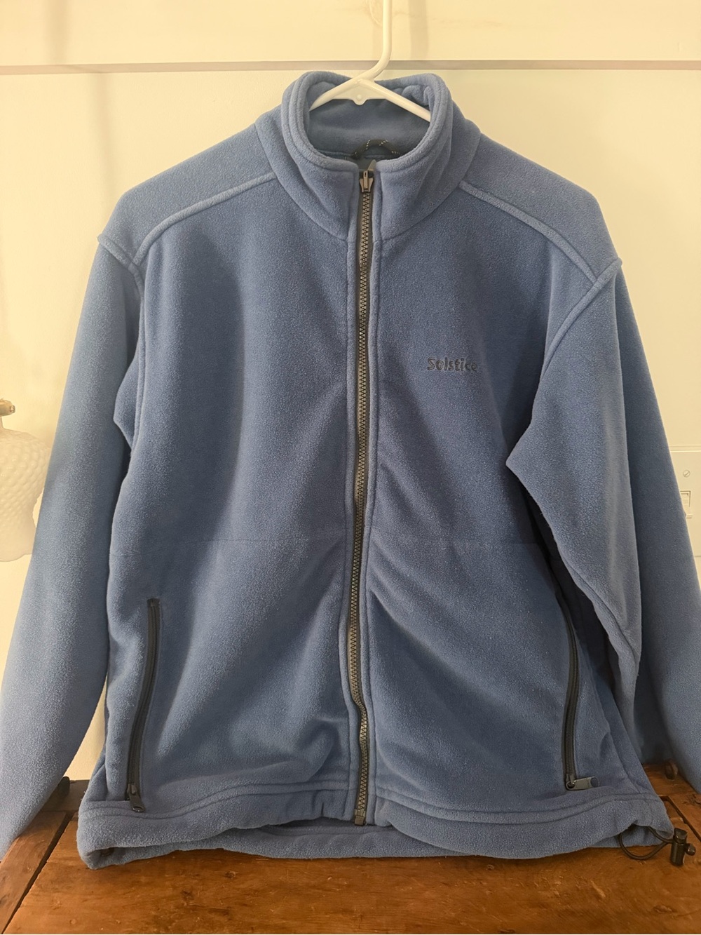 Solstice Blue Fleece Jacket-like new. Women’s Medium